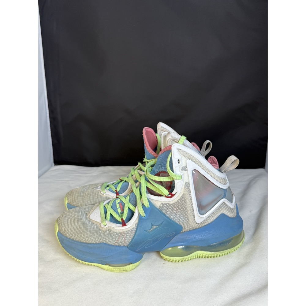 Nike Lebron XIX 19 Dutch Blue White DC9339-400 Shoes Sneakers‎ Kids 6.5